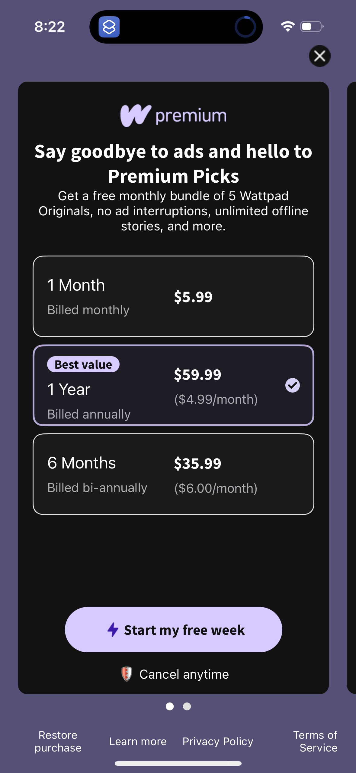 wattpad app screenshot 133